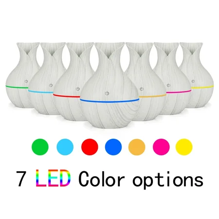 

Air Humidifier Electric Aroma Diffuser Water Mist Maker With LED Night Light Purifier Humidification for Bedroom Room Home Car