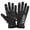 Black, variant on YAHHU Winter Cycling Gloves Waterproof Windproof Non Slip Warm Full Fingers Touch Screen for Outdoor Sports Running Motorcycle Black L Size 9.45 inches / 24 cm Thermal Gear Active Wear Protective