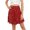 Red, variant on Skirts for Women Skirt Skirt Women Classic Daily Elegant Casual Skirt with Elastic Waistline for Comfortable All Day Wear Grey M