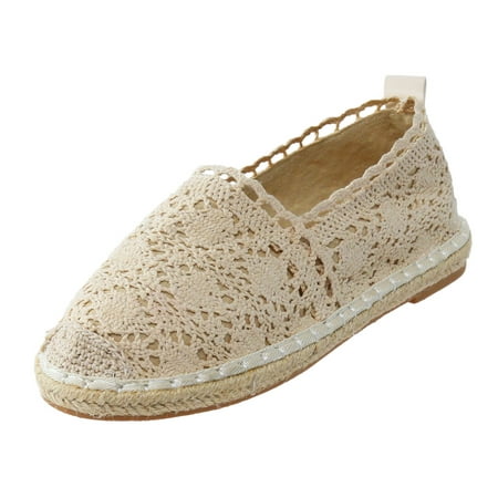 

fvwitlyh Dressy Casual Shoes for Women Women Hollow Platform Casual Shoes Solid Color Breathable Womens Work Shoes Office Casual