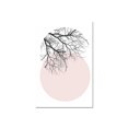 thumbnail image 1 of cuadro decorativo pink sun lienzo by suma 1 pieza 30 X 45 CM, 1 of 2