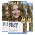thumbnail image 1 of Tinte para el cabello Clairol Nice'n Easy 7C, rubio oscuro y fresco, paquete de 3, 1 of 9