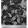 thumbnail image 1 of Soimoi Silk Fabric Floral & Paisley Ethnic Fabric Prints By Yard 42 Inch Wide, 1 of 3