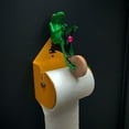 thumbnail image 6 of Toilet Paper Holder Under 5 ! Yannianjz Decorative Bathroom Tissue Holder Novelty Toilet Paper Dispenser Frog Design Bathroom Accessory Fun Bathroom Decor For Bathroom Vanity Powder Room Decor, 6 of 7