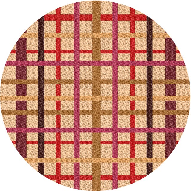 Ahgly Company Machine Washable Indoor Square Transitional Yellow Orange Area Rugs, 3' Square