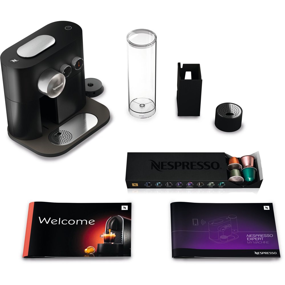 Breville Nespresso Expert SingleServe Machine in Off Black Walmart