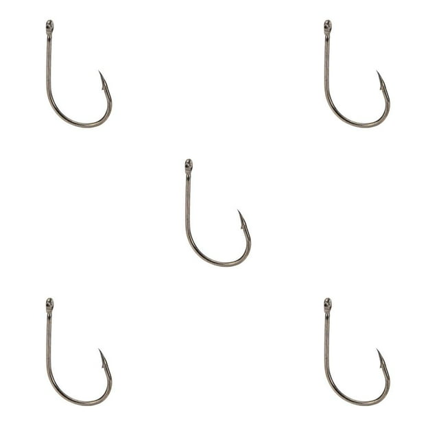 Eigraketly 100 piezas anzuelos de pesca anzuelo simple para en exteriores 7 #, 100 piezas Type2 NO2 Eigraketly CBP441653