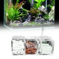 thumbnail image 2 of Frogued Fish Tank Filter High Transparency 3 In1 Round Outlet Wet Dry Separation Hanging Purify Water Acrylic Filter Box External Water Purifier for Supermarket, 2 of 13