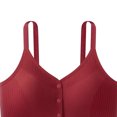 thumbnail image 4 of Bixock Sport Bra for Women Wireless Bra Plus Size Bra Thin Cups Side Coverage Wide Straps Comfortable Everyday Women Under Wear, 4 of 6