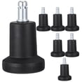 thumbnail image 4 of 7 Pcs Roulettes Pratiques pour Bureau Ameublement Maison avec Surface Givrée Design Compact, 4 of 8