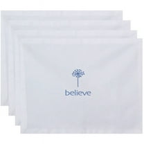 Simply Daisy 18" x 14" Make a Wish Word Print Placemat