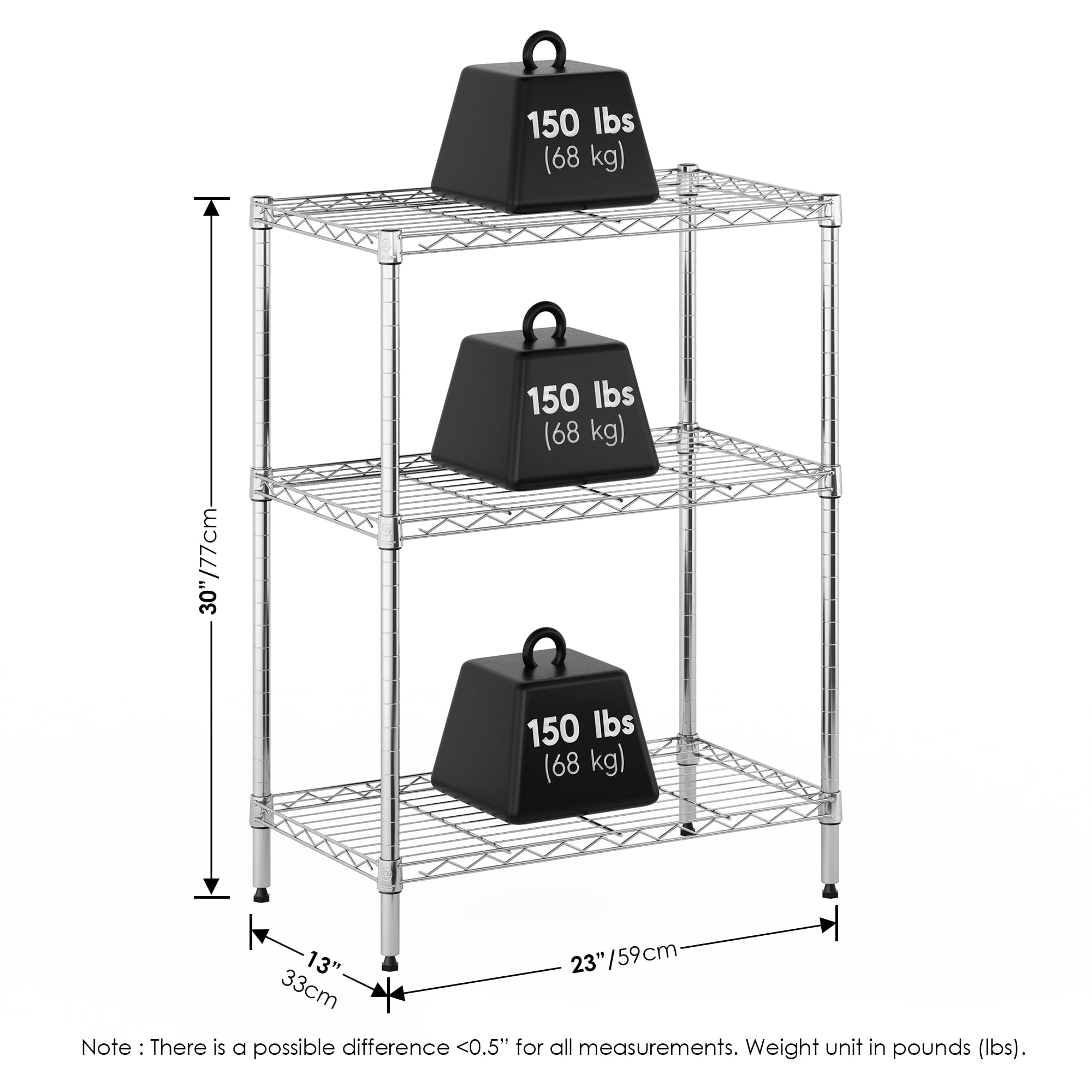 Furinno Turn-N-Tube No Tool 3-Tier Storage Shelf – Furinno – Fits Your  Space, Fits Your Budget