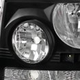 thumbnail image 5 of Spec-D Tuning 1PC Black Housing Clear Lens LED Strip Headlights Compatible with 1999-2002 Chevy Silverado 1500 2500, 2001-2002 Chevy 3500, 2000-2006 Chevy Suburban, L+R Pair Head Light Lamp Assembly, 5 of 7