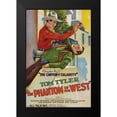 thumbnail image 2 of Unknown 17x24 Black Modern Framed Museum Art Print Titled - Vintage Westerns: Phantom of the West - Canyon of Calamity, 2 of 5