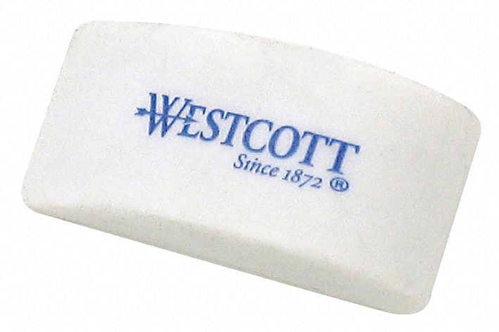 12 per Pack Assorted Colors Westcott Eraser Toppers 