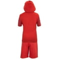 thumbnail image 2 of LEGO Ninjago Boys Ninjago Set with Red Shorts and Matching Kai cosplay Hooded T-Shirt, Sizes 3T-8, 2 of 5