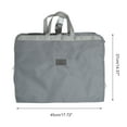 thumbnail image 2 of Unique Bargains 1 Pc Durable Packing Cube for Luggage 17.72"x4.72"x14.57" Gray, 2 of 6