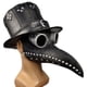 thumbnail image 2 of Máscara de Doctor de la Peste Negra BRILLAR Steampunk Accesorio de disfraz Halloween, 2 of 5