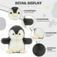 thumbnail image 5 of Peluche blando de pingüino ABEARCAR, 15 cm, 5 of 8
