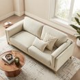 thumbnail image 5 of Modway Roscoe 81 inch Fabric Sofa in White, 5 of 10
