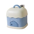 thumbnail image 4 of Hucha de juguete creativa, olla de ahorro para niños, casa de almacenamiento grande con 2 ranuras de ahorro, caja de dinero para niños y niñas, decora Azul, 4 of 8