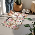 thumbnail image 4 of Chihuahua Dog and Flower Door Rugs,Washable Non Slip Door Mats Indoor,Decorative Door Mats,Entry Mat Indoor for Entrance,Bedroom,Kitchen,Bathroom,16"x24", 4 of 6