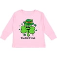 thumbnail image 3 of Inktastic Wee Bit O'Irish Boys or Girls Long Sleeve Toddler T-Shirt, 3 of 5