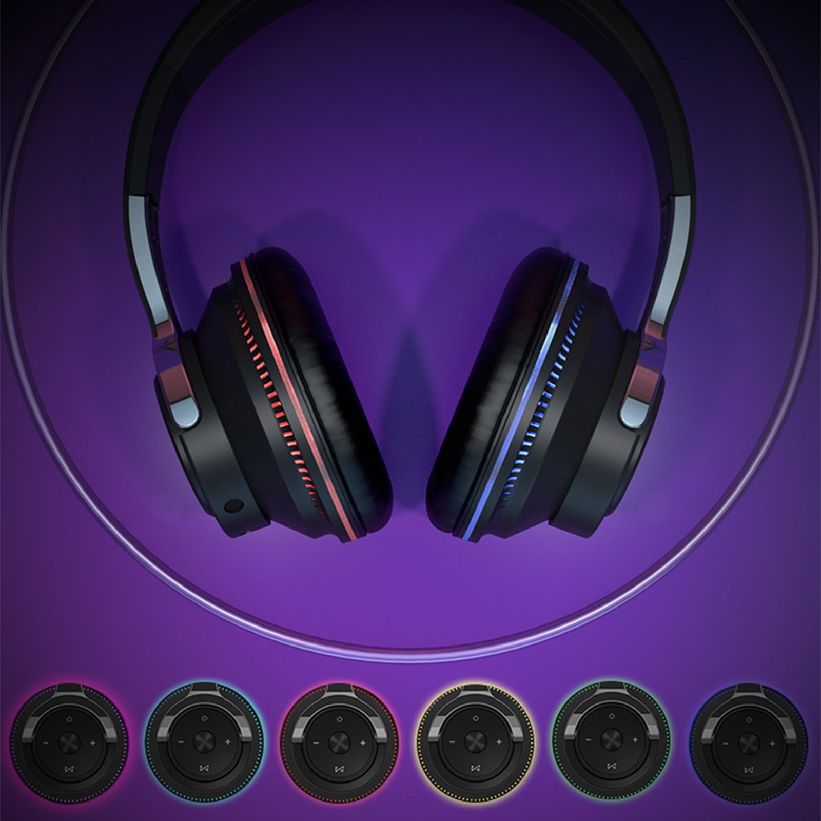 Headset with Bluetooth – Bluetooth 5.1 Earphones Neck Wireless Headphone Stereo Sports Earbuds Headsets With Microphone