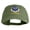 Olive, variant on 8 AF Eighth Air Force Veteran Embroidered Washed Solid Pigment Dyed Cotton Twill Brass Buckle Cap - Navy OSFM
