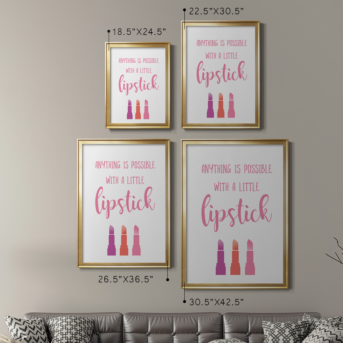 Little Lipstick Premium Classic Framed Print - Ready to Hang