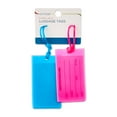 thumbnail image 6 of Protege Blue and Pink Jelly Luggage Tags, 2 Count, 6 of 7