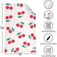 thumbnail image 3 of Kitchen Towels Cute Fruit Pattern Pattern Cleaning Towel Absorbent Hand Towels Tea Towels for Home Restaurant Dish Clean 28" x 18", 1PC, 3 of 7