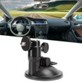 thumbnail image 2 of Suction Cup Mount 65mm/2.6inch Sucker Diameter Easy To Install / Remove Vehicle-Mounted Holder Ball Head Rotatable Data Recorder For Automobile Data Recorder Black,Sliver, 2 of 8