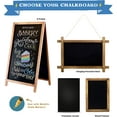 thumbnail image 3 of VersaChalk Wooden Chalkboard, 10"x14", Magnetic, Includes White Fine Tip Marker, 3 of 8