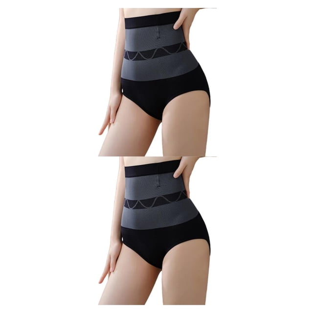 Sonducket Ropa interior de cintura alta para mujer, entrenador de cintura transpirable para niñas, ropa moldeadora elástica respetuosa con la Type2 NO2