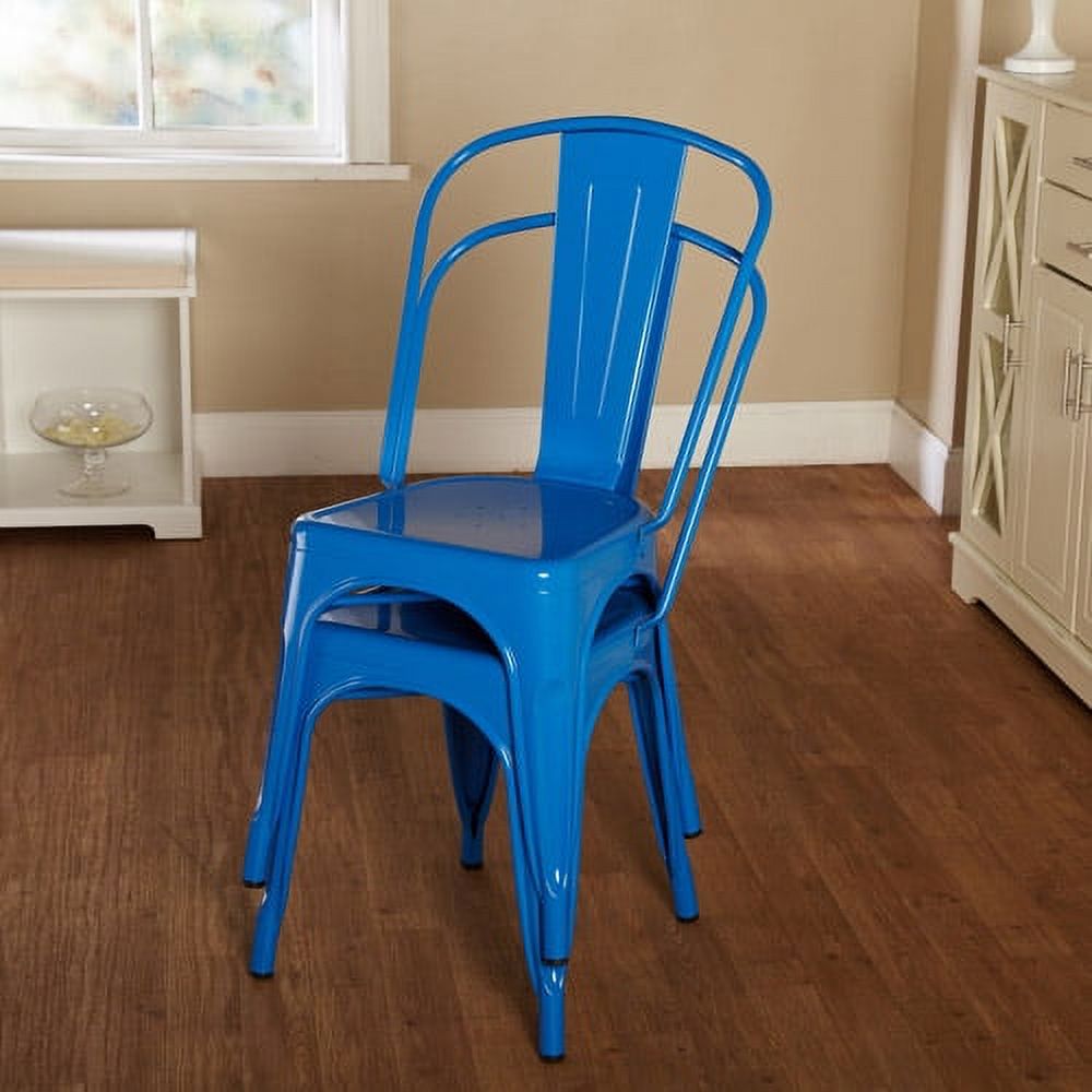 Milan Metal Chair, Set of 2, Multiple Colors - image 4 of 10