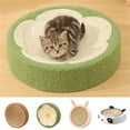 thumbnail image 2 of Cat Scratching Pad Round Scratcher Board Toy Cats Anti-Scratch Pad LoungeBed, 2 of 16