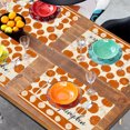 thumbnail image 6 of 2 Pcs Fall Harvest Linen Placemats, Cute Maple Leaf Pumpkin Print Insulated Table Mats for Thanksgiving Party Catering Decorations, 6 of 6