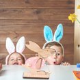 thumbnail image 2 of FAMTKT Easter Bunny Wooden Signs Bunny Decor Easter Tabletop Decor Easter Table Decorations for Dinner Party Indoor Decoration, 2 of 4