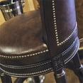 thumbnail image 7 of New Ridge Home Goods Chapman 26" Wood Counter Height Swivel Barstool in Walnut, 7 of 7