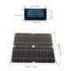 thumbnail image 4 of Panel solar de silicio monocristalino resistente al agua de alto rendimiento para remolque de barco, coche RV, 20W, 18V, 4 of 8