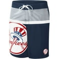 thumbnail image 2 of Men's G-III Sports by Carl Banks Navy New York Yankees Sea Wind Swim Shorts, 2 of 3