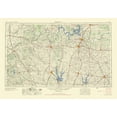 thumbnail image 2 of USGS 32x24 White Modern Wood Framed Museum Art Print Titled - Sherman Texas Quad - USGS 1954, 2 of 4