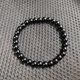 thumbnail image 2 of 1PCS hinchazón tobillera negro para los hombres tobillo pulsera ajustable imán tobillera de piedra natural, 2 of 3