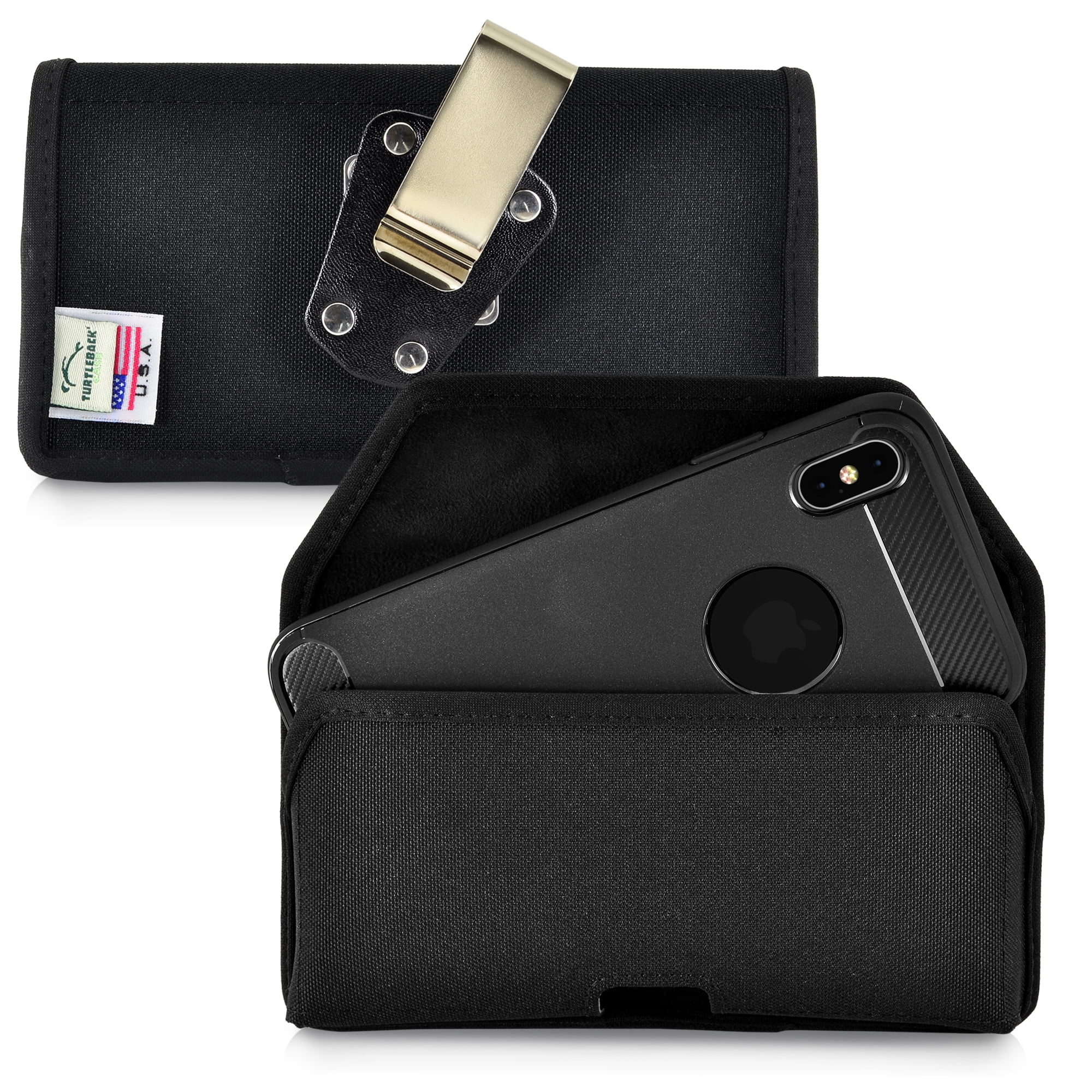 Turtleback Belt Clip Case Designed for iPhone 11 Pro Max (2019) and iPhone XS MAX (2018) Holster ...