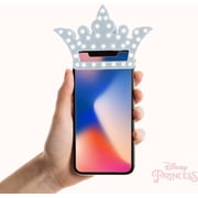 Disney LED Ring Light with Princess Crown Selfie Clip-on Light for Smartphone