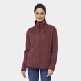 thumbnail image 2 of ORORO Women's Heated Jacket-Full Zip Fleece Jacket with Battery Pack, 2 of 6