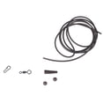 thumbnail image 4 of GLFILL 5x Pre Rigged Rig Tube Helicopter Chod Hair Rigs Swivel Carp Fishing Accessories Tackle Links Leader Tail Rubber Line Aligner Brown, 4 of 9
