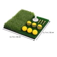 thumbnail image 2 of ADDHAT 1Jgo Alfombra Portátil Para Golf Con Césped Sintético Y Simple Para Uso En Casa, 2 of 8