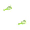 thumbnail image 1 of Ounissouiy Rallador de verduras, rebanador de repollo, agarre práctico, operación Simple, lavable, conveniente, rebanador de patatas Zester de 2piezas, 1 of 6